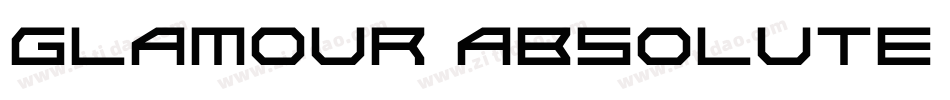 Glamour Absolute Reg字体转换